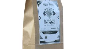 Griechischer Bergtee in Papierpackung